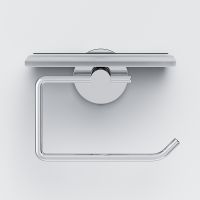 Держатель туалетной бумаги AM.PM X-Joy с полкой Хром арт-A85A341500 — фото 3, Держатели туалетной бумаги