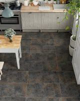 Керамогранит Etili Seramik Oxyde Carving Anthracite Rec. 60х120 см арт-ETI80542 — фото 2, Керамогранит