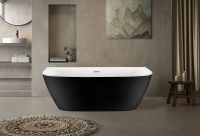 Товар: Акриловая ванна Esbano San Marino 170x80 Черная Белая без гидромассажа арт-ESVASANMB - фото 2 Акриловая ванна Esbano San Marino 170x80 Черная Белая без гидромассажа арт-ESVASANMB — фото 2, Акриловые ванны