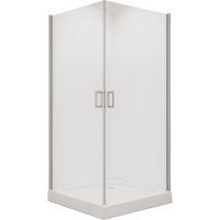 Душевой уголок Niagara Nova 90х90 NG-6603-08 профиль Хром стекло прозрачное арт-66030811 — фото 1, Квадратные душевые уголки