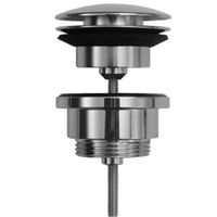 Донный клапан Duravit click-clack Хром арт-0050521000 — фото 1, Донные клапаны