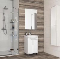 Зеркало Aquaton Рико 50 Белое арт-1A216302RI010 — фото 2, Зеркала в ванную комнату