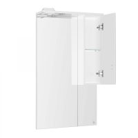 Товар: Зеркало со шкафом Style Line Лана 60 с подсветкой Белое арт-СС-00002254 - фото 3 Зеркало со шкафом Style Line Лана 60 с подсветкой Белое арт-СС-00002254 — фото 3, Зеркальные шкафы в ванную