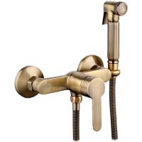 Гигиенический душ со смесителем Frap H41 Бронза арт-F2041-4 — фото 2, Гигиенические души