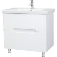 Тумба под раковину Bellezza Андрэа 100 Белая арт-4639017640013 — фото 1, Тумбы под раковину