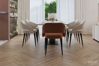 Виниловый ламинат Vinilam Parquet Herringbone 6.5мм Паркет Монпелье 720х120х6,5мм арт-IS11355 — фото 2, Виниловый ламинат