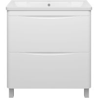 Товар: Тумба с раковиной Misty Атлантик 80 Белая арт-УТ000012713 - фото 2 Тумба с раковиной Misty Атлантик 80 Белая арт-УТ000012713 — фото 2, Тумбы с раковиной