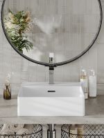 Раковина Orange 42 Белая арт-B04-405w — фото 9, Раковины накладные