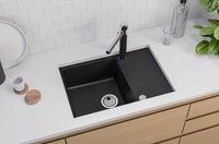 Кухонная мойка Alveus Granital Intermezzo 40 G91 Carbon 680x480x200 Угольная арт-1144968 — фото 4, Кухонные мойки