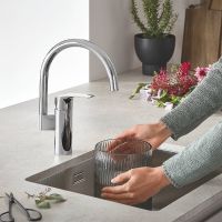Товар: Смеситель для кухни Grohe Eurosmart Хром арт-33202003 - фото 6 Смеситель для кухни Grohe Eurosmart Хром арт-33202003 — фото 6, Смесители для кухни