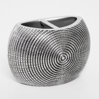 Стакан для зубных щеток WasserKRAFT Eider Хром арт-K-33328A — фото 3, Стаканы для зубных щеток