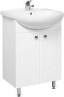 Тумба под раковину Onika Канны 50 Белая арт-105003 — фото 1, Тумбы под раковину