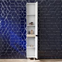 Товар: Шкаф пенал AM.PM X-Joy 30 Белый глянец арт-M85ACSR0306WG - фото 3 Шкаф пенал AM.PM X-Joy 30 Белый глянец арт-M85ACSR0306WG — фото 3, Пеналы для ванной комнаты