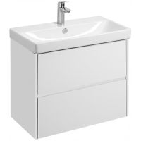 Тумба под раковину Aquaton Сканди 80 подвесная Белая арт-1A283001SD010 — фото 1, Тумбы под раковину