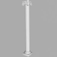 Капитель Decomaster 450x220x450 мм арт-90024-2 — фото 2, Колонны