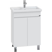 Тумба под раковину СанТа Марс 60 Белая арт-700240 — фото 1, Тумбы под раковину