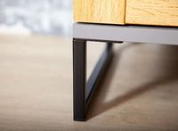 Шкаф пенал Бриклаер Лофт 35 с бельевой корзиной Метрополитен грей арт-4627125413360 — фото 8, Пеналы для ванной комнаты