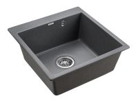 Товар: Кухонная мойка Paulmark Kante 50 Графит арт-PM105152-DG - фото 2 Кухонная мойка Paulmark Kante 50 Графит арт-PM105152-DG — фото 2, Кухонные мойки