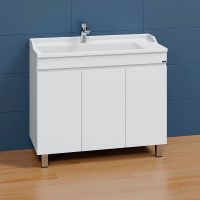 Тумба под раковину СанТа Марс 100 Белый арт-700297 — фото 2, Тумбы под раковину