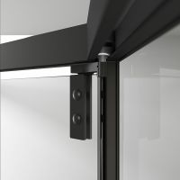 Товар: Душевой уголок Vincea Show 100x100 профиль Черный стекло прозрачное арт-VSP1-4SH100CLB - фото 5 Душевой уголок Vincea Show 100x100 профиль Черный стекло прозрачное арт-VSP1-4SH100CLB — фото 5, Душевые уголки трапеция