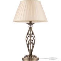Настольная лампа Maytoni Royal Classic Grace Бежевая Латунь арт-RC247-TL-01-R — фото 1, Настольные лампы