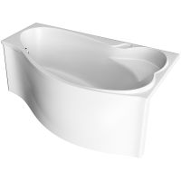 Акриловая ванна Marka One Gracia 160х95 R без гидромассажа арт-01гр1695п — фото 2, Акриловые ванны