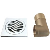 Душевой трап Gappo с решеткой Хром арт-G81054 — фото 2, Трапы для душа