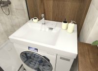 Товар: Тумба с раковиной Эстет Riga Luxe R 80 Белая арт-ФР-00009661 - фото 2 Тумба с раковиной Эстет Riga Luxe R 80 Белая арт-ФР-00009661 — фото 2, Тумбы с раковиной