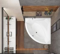 Товар: Акриловая ванна Vagnerplast Veronela 140x140 без гидромассажа арт-VPBA140VEA3X-04 - фото 2 Акриловая ванна Vagnerplast Veronela 140x140 без гидромассажа арт-VPBA140VEA3X-04 — фото 2, Акриловые ванны