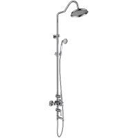 Душевая система Aquatek Классик с термостатом Хром арт-AQ2543CR — фото 1, Душевые стойки