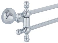 Полотенцедержатель Veragio Gialetta поворотный Хром арт-VR.GIL-6424.CR — фото 2, Полотенцедержатели