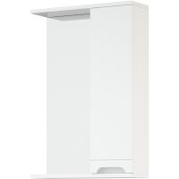 Зеркало со шкафом Corozo Лея 50 Белое арт-SD-00000240 — фото 2, Зеркальные шкафы в ванную