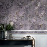 Керамическое панно Kerama Marazzi Магнолия 3 матовый ( из 4 плиток) VT\C413\4x\11037R 60х120 см арт-VT\C413\4x\11037R — фото 2, Керамическая плитка