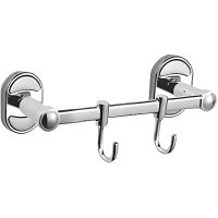 Вешалка для полотенец Haiba Хром арт-HB1915-2 — фото 1, Крючки для полотенец