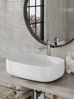 Раковина-чаша Orange 54 Белая глянцевая арт-B07-540W — фото 7, Раковины накладные