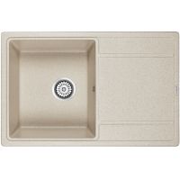 Кухонная мойка Paulmark Flugen 50-780 Бежевая арт-PM217850-BE — фото 1, Кухонные мойки