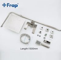 Душевая система Frap H803 Нержавеющая сталь арт-F24803 — фото 7, Душевые стойки