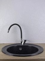 Смеситель для кухни Viko Хром Черный арт-V-3224 — фото 2, Смесители для кухни