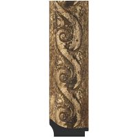 Зеркало Evoform Exclusive 86х56 с фацетом в багетной раме - Фреска 84 мм арт-BY 1239 — фото 2, Зеркала в ванную комнату