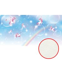 Фреска детская Ortograf Little Friends 34367 Фактура флок FLK Флизелин (6*3) Голубой, Мультимедия/Животные арт-34367 (флок FLK) — фото 1, Фрески