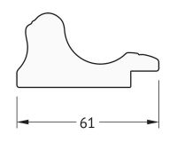 Зеркало Evoform Definite 74х54 в багетной раме - Золотой акведук 61 мм арт-BY 0798 — фото 5, Зеркала в ванную комнату