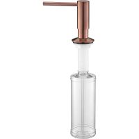 Дозатор для моющего средства Paulmark Decus Брашированная медь арт-D004-BC — фото 1, Дозаторы для кухонных моек