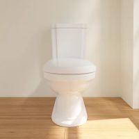 Товар: Унитаз компакт Villeroy&Boch Hommage без бачка и сиденья арт-666210R1 - фото 3 Унитаз компакт Villeroy&Boch Hommage без бачка и сиденья арт-666210R1 — фото 3, Напольные унитазы