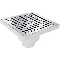 Товар: Душевой трап Nova с решеткой Хром арт-5036 - фото 1 Душевой трап Nova с решеткой Хром арт-5036 — фото 1, Трапы для душа