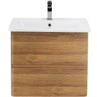 Тумба под раковину BelBagno 60 подвесная Rovere Rustico арт-ALBANO-CER-600-2C-SO-RR — фото 1, Тумбы под раковину