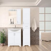 Тумба под раковину Style Line Олеандр 2 90 Белый глянец арт-ЛС-00000241 — фото 2, Тумбы под раковину