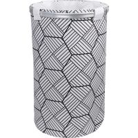 Корзина для белья Fixsen Smart Style Белая Черная арт-FX-1033B — фото 1, товары