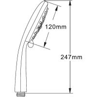 Ручной душ Orange Хром арт-S06HS — фото 10, Лейки для душа