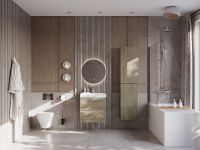 Тумба под раковину Roca Ona 60 подвесная Темный вяз арт-A857613511 — фото 6, Тумбы под раковину