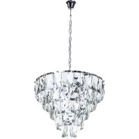 Люстра Divinare Chara Прозрачная Хром арт-3508/02 LM-6 — фото 1, Люстры